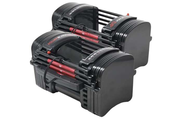 PowerBlock EXP adjustable dumbbells